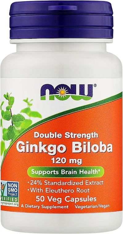 Integratore naturale Ginkgo Biloba, 120 mg