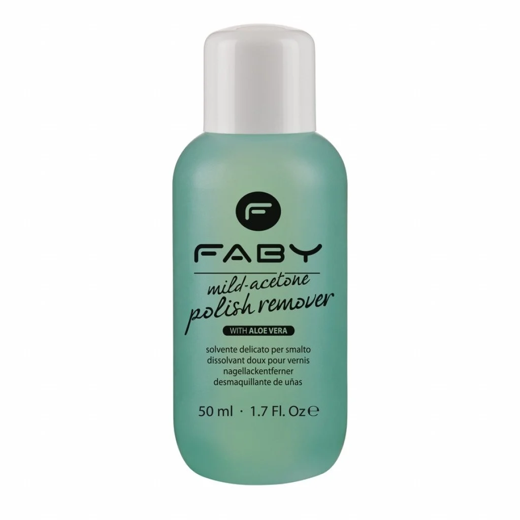 FABY Mild Acetone Polish Remover con Aloe Vera 50 ml