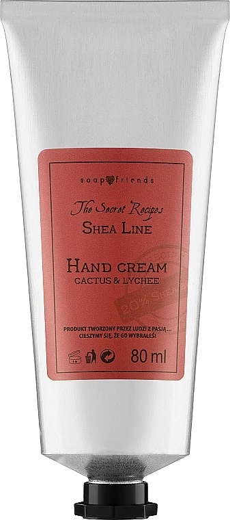 Crema mani "Cactus e litchi"