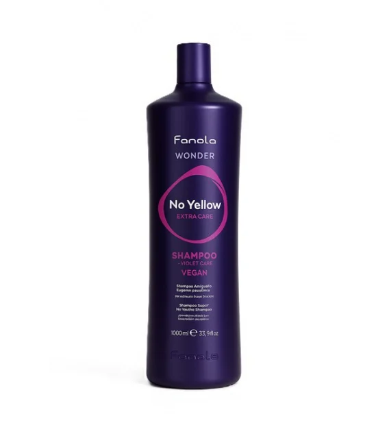 Fanola Champú No Yellow Extra Care Vegan 1000ML