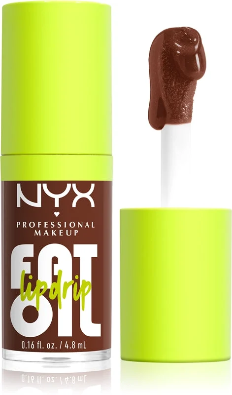 NYX Professional Makeup Fat Drip olio labbra colore Livin The Cream 4,8 ml