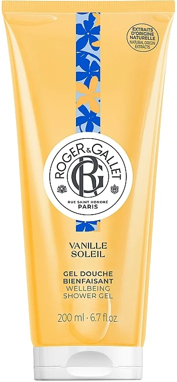 Roger & Gallet Vanille Soleil Wellbeing Shower Gel