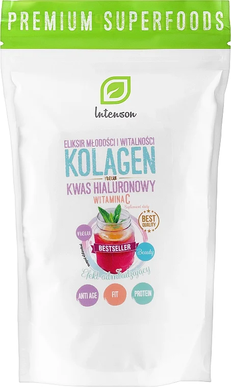 Collagene con vitamina C e acido ialuronico