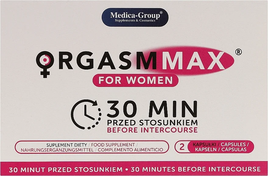 Integratore alimentare per stimolare l'orgasmo femminile