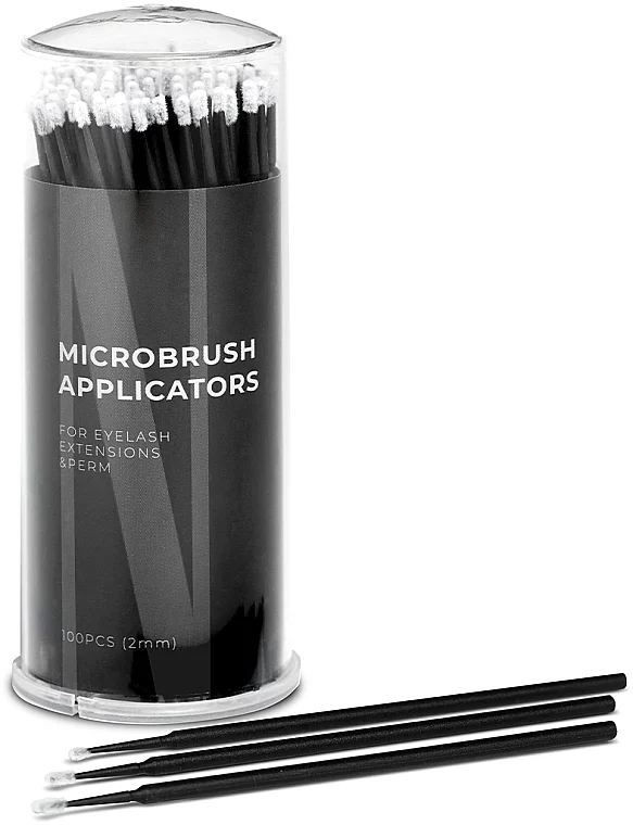 Applicatori per extensions ciglia, 2 mm, 100 pezzi