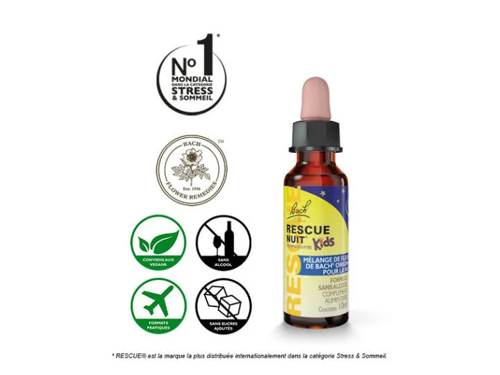 Bambino Fleurs de Bach Rescue Nuit 10ml