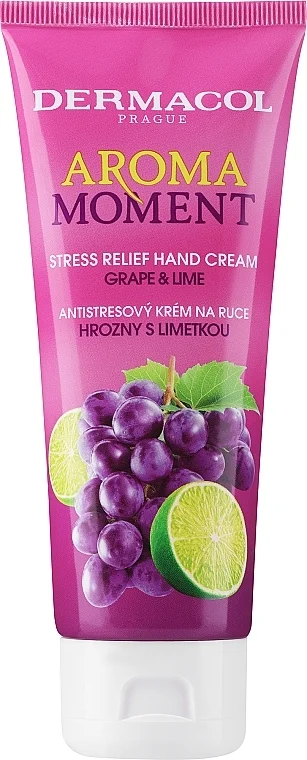 Crema mani lenitiva "Uva e lime"