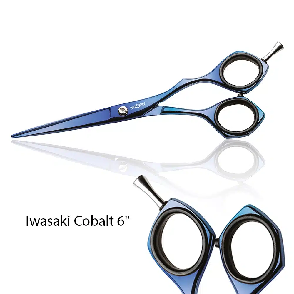 Forbici 6″ per capelli Giapponesi da taglio parrucchiere Iwasaki Cobalt 440