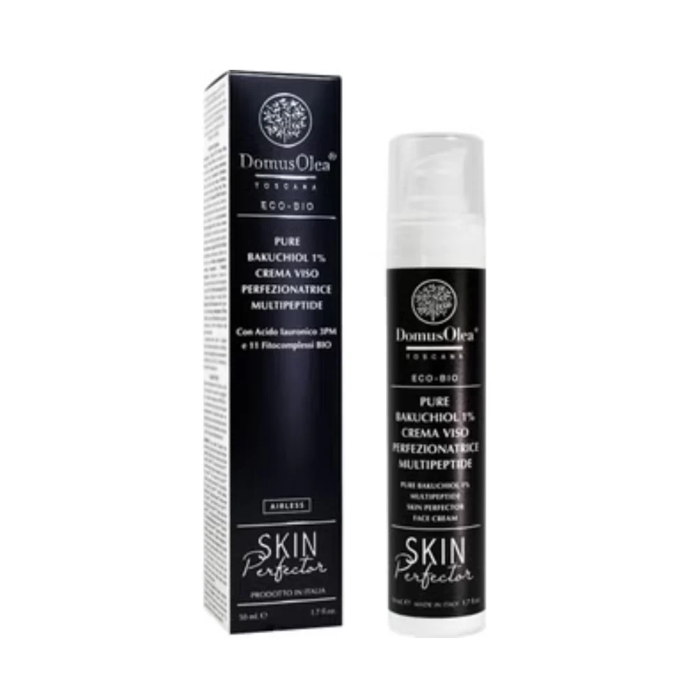 Domus olea toscana Skin Perfector Pure Bakuchiol 1% Crema Viso Perfezionatrice Multipeptide 50 ml