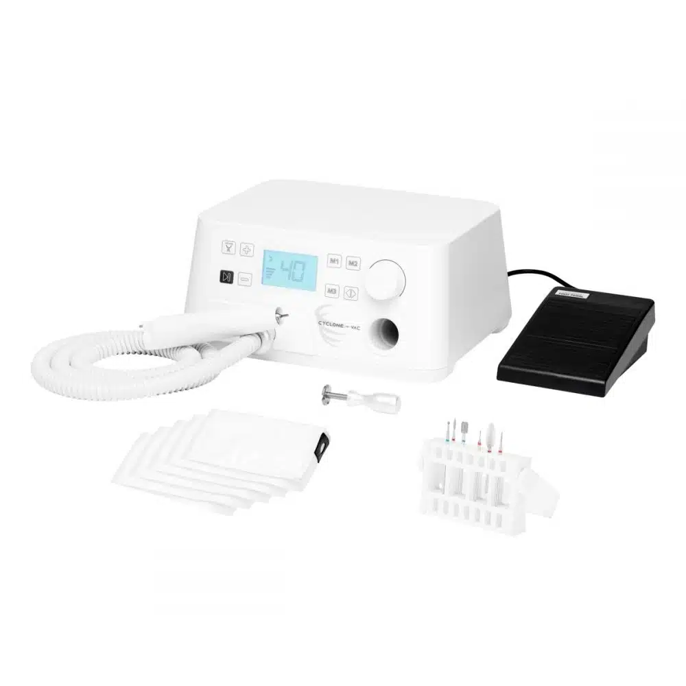 Fresa micromotore podologica aspirante Saeyang Marathon Cyclone – Vac 40.000 giri