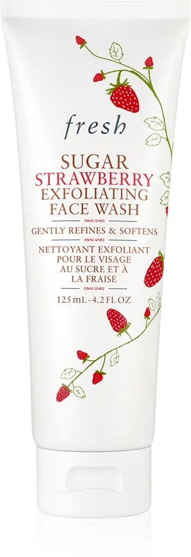Fresh Sugar Fragola Detergente Viso Gel Esfoliante 125 Ml