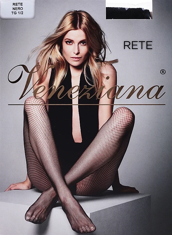 Collant donna "Rette", nero