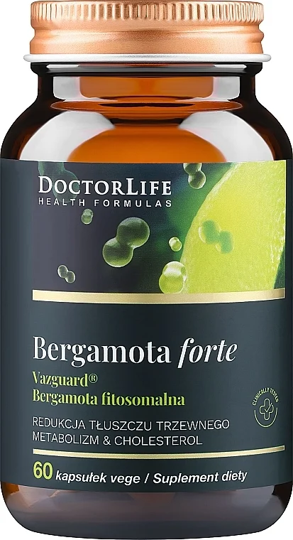 Integratore alimentare con estratto di bergamotto
