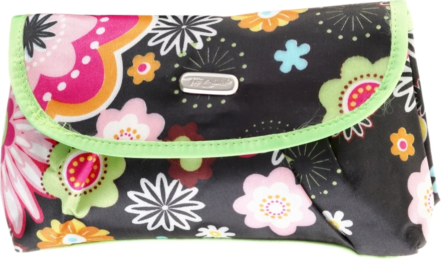 Beauty case "Flower" 92671, nera