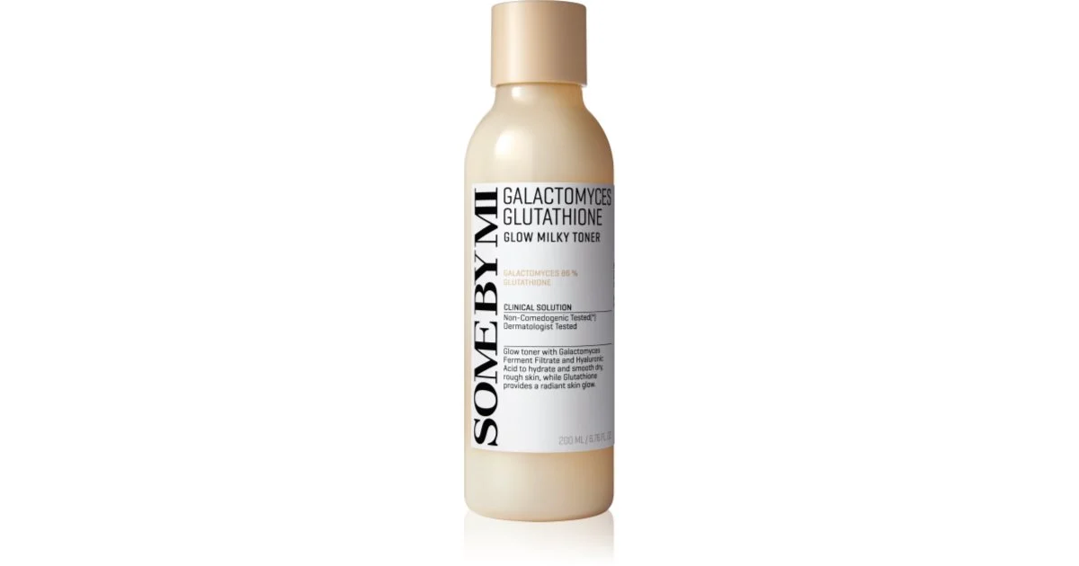 Some By Mi Galactomyces Glutathione Milky lozione tonica emolliente e idratante illuminante 200 ml