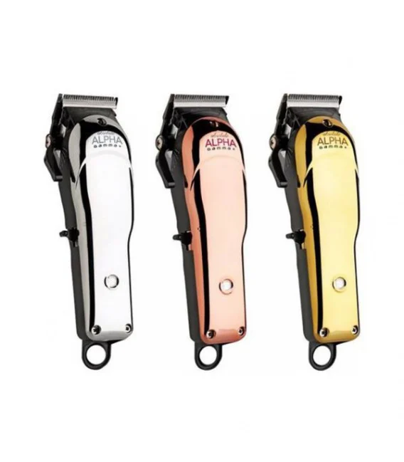 Gamma Piu Absolute Alpha Clipper Tagliacapelli professionale a batteria con 3 alloggiamenti