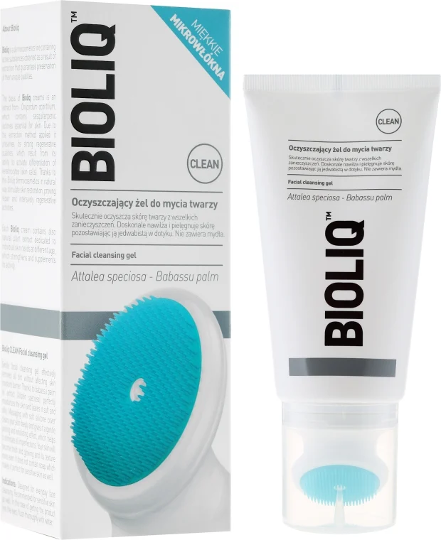 Gel detergente viso, spazzola inclusa