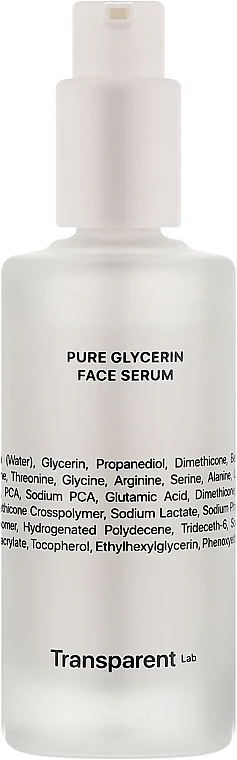 Siero viso idratante con glicerina