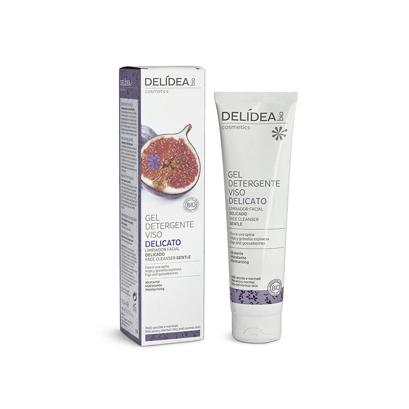 DELIDEA Fico e Uva Spina – Gel Detergente Viso Delicato