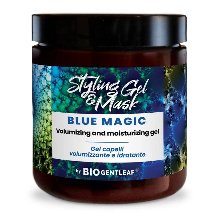 GENTLEAF My Volume HCR – Blue Magic Styling Gel & Mask Gel Capelli Volumizzante e Idratante