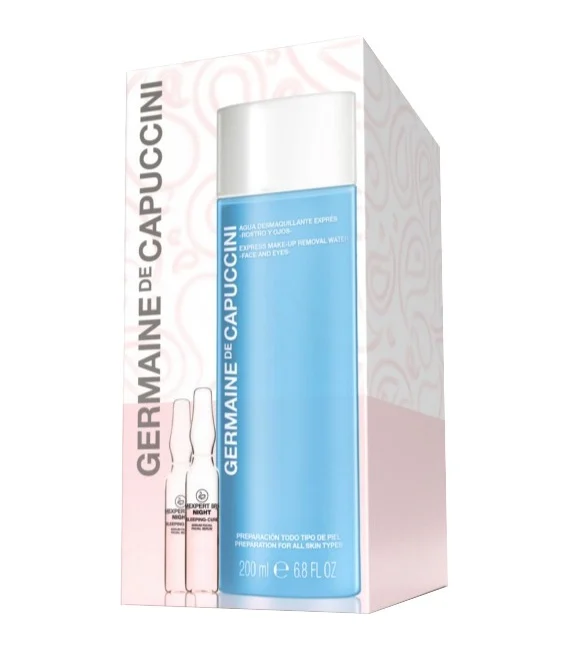 Germaine de Capuccini Make-up Remover Water 200ml + Sleeping Cure Night