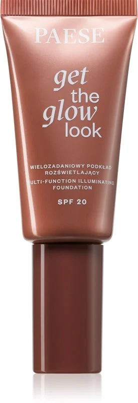 Paese Get The Glow Look fondotinta illuminante leggero SPF 20 colore 4W Medium Beige 30 ml