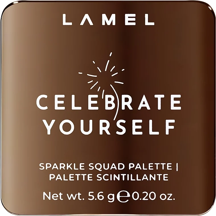 LAMEL Make Up Celebrate Yourself Sparkle Squad Palette