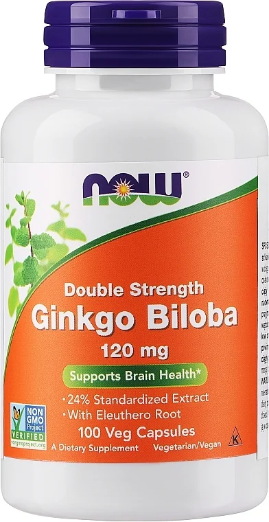 Integratore alimentare "Ginkgo biloba" 120 mg
