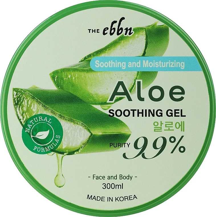 Gel lenitivo all'aloe per viso e corpo