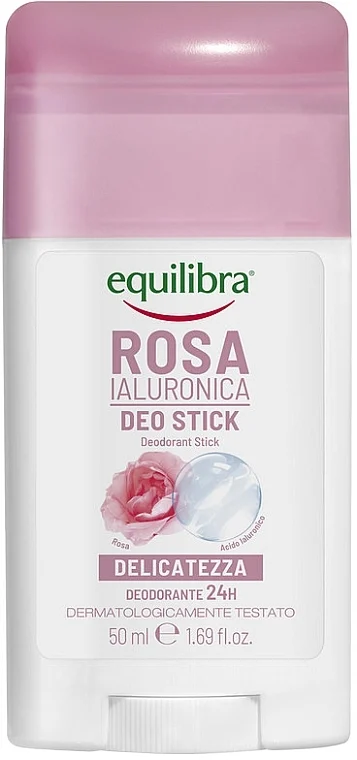 Deodorante stick "Rosa" con acido ialuronico