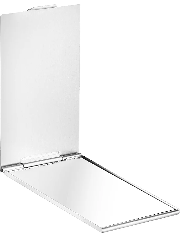 Specchio tascabile quadrato 85574, a strisce