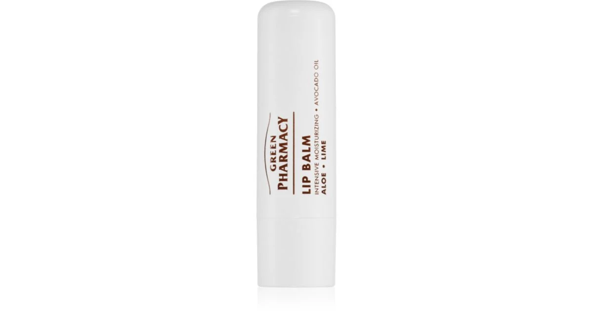 Green Pharmacy Aloe balsamo labbra idratante intenso SPF 10 3.6 ml