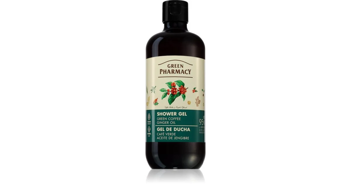 Green Pharmacy Gel Doccia Caffè Verde E Olio Di Zenzero 500 Ml