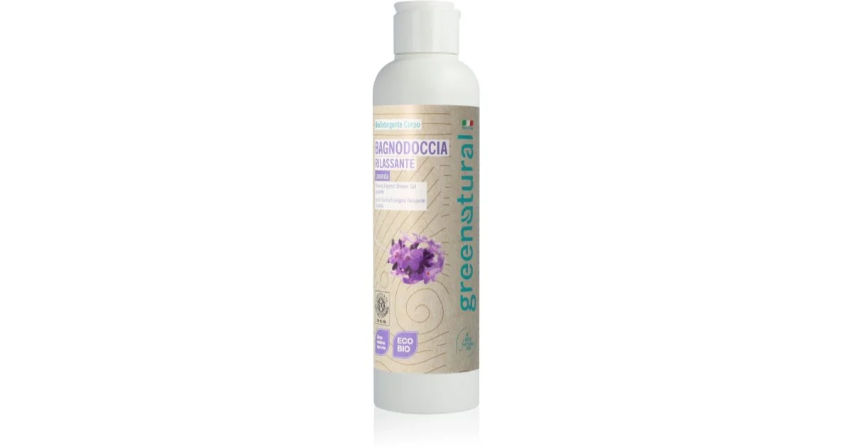 Greenatural Lavanda gel doccia rilassante 250 ml