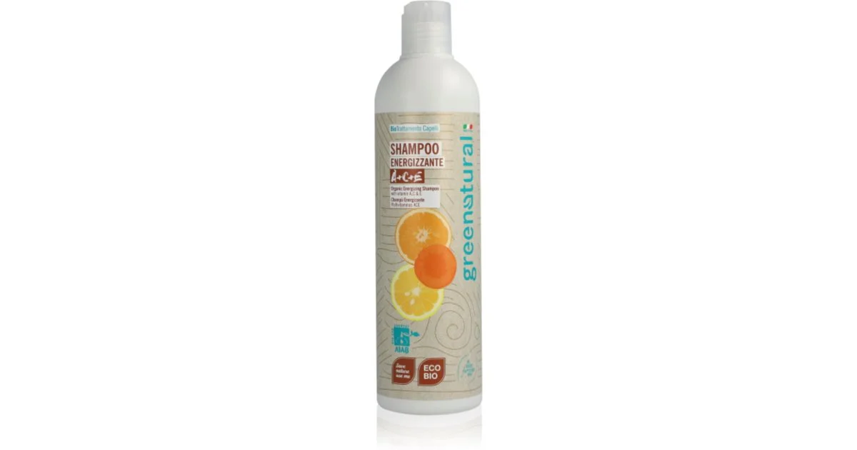 Greenatural Shampoo Con Vitamine A, C, E Shampoo Delicato Con Vitamine A, C, E 400 Ml