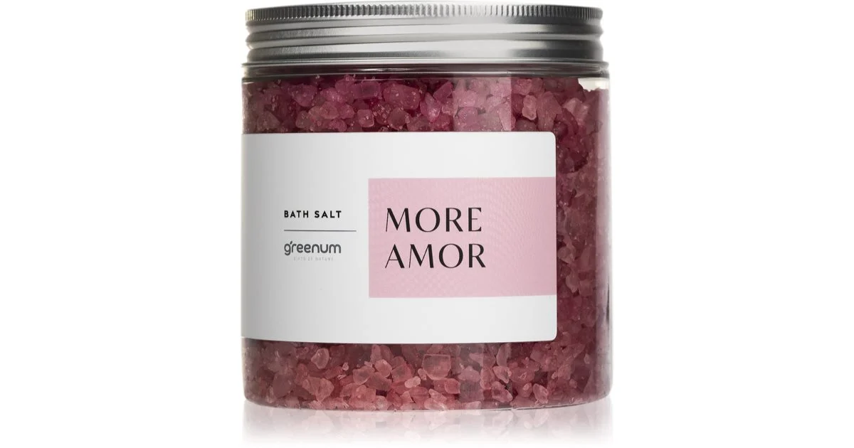 Greenum Amor sale da bagno 600 g