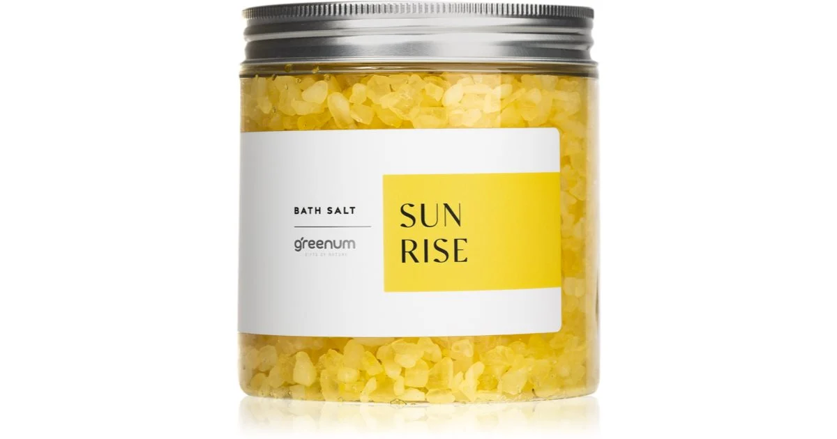 Greenum Sunrise Sale Da Bagno 600 G