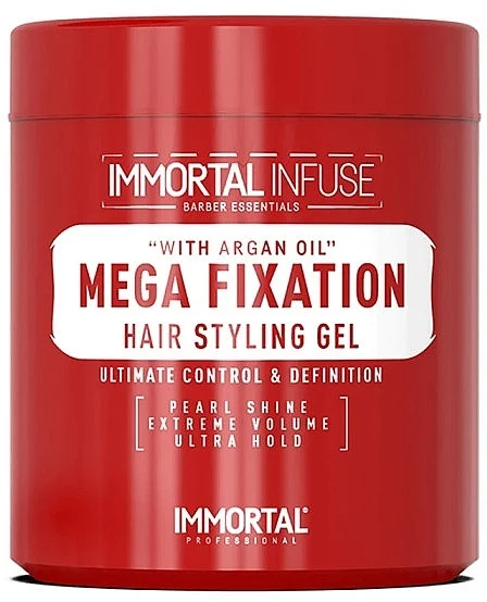 Gel per lo styling dei capelli 'Megafissazione'
