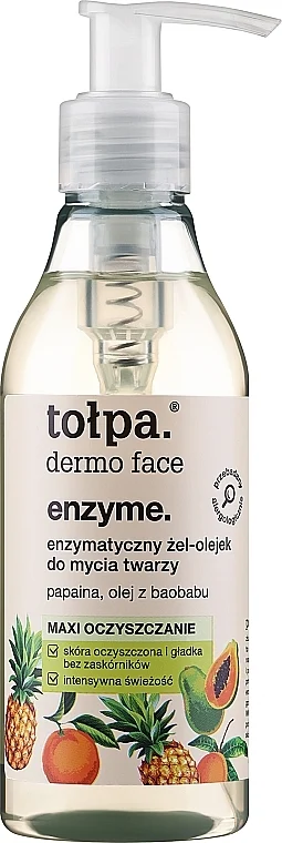 Gel-olio detergente viso