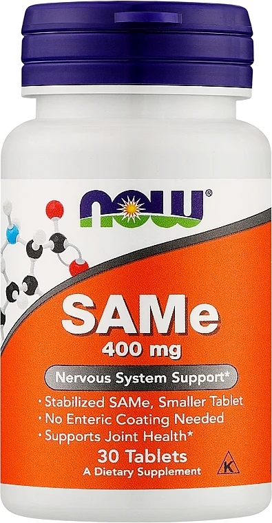 Capsule "S-adenosilmetionina", 400 mg