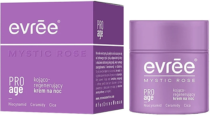 Crema viso notte lenitiva e riparatrice
