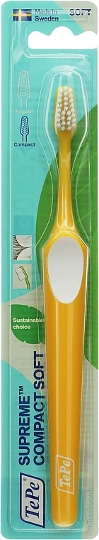 Spazzolino da denti, morbido, giallo