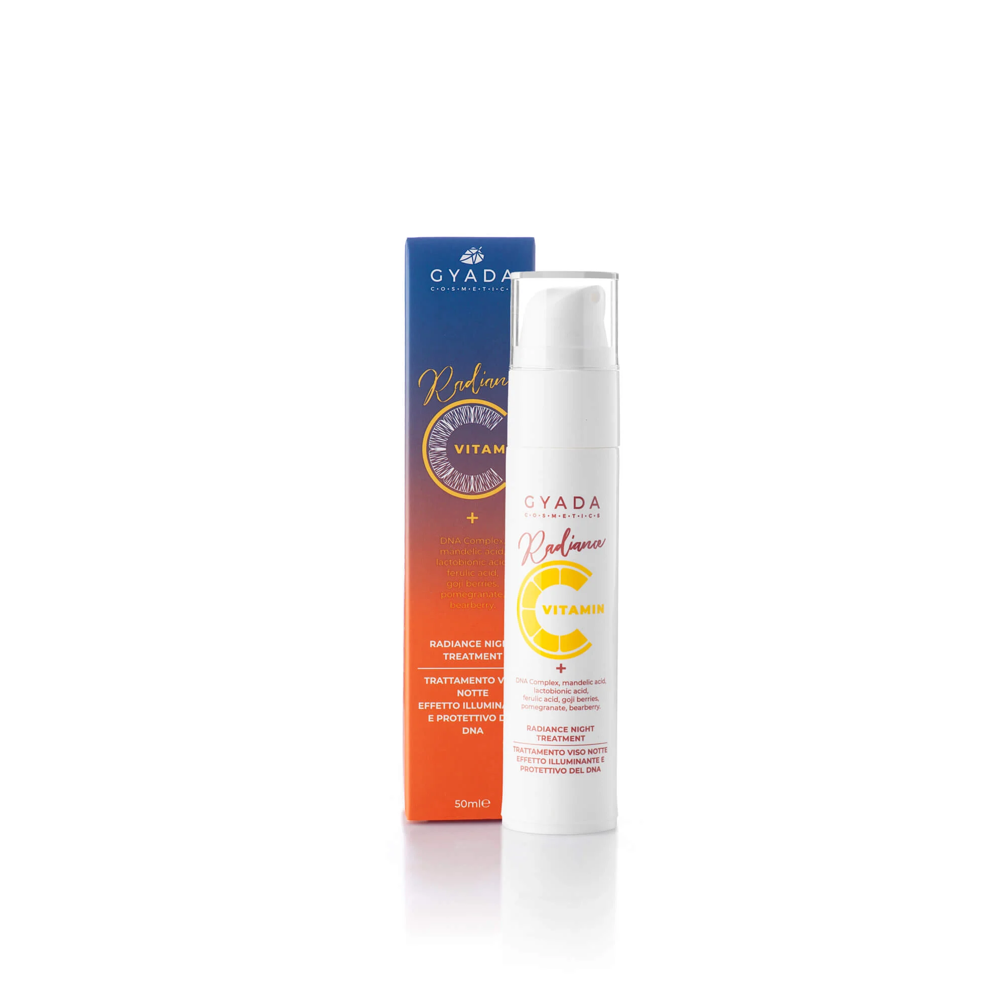 GYADA COSMETICS Radiance Night Treatment – Trattamento Viso Notte Illuminante