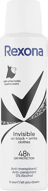 Deodorante-spray "Invisibile in bianco e nero"