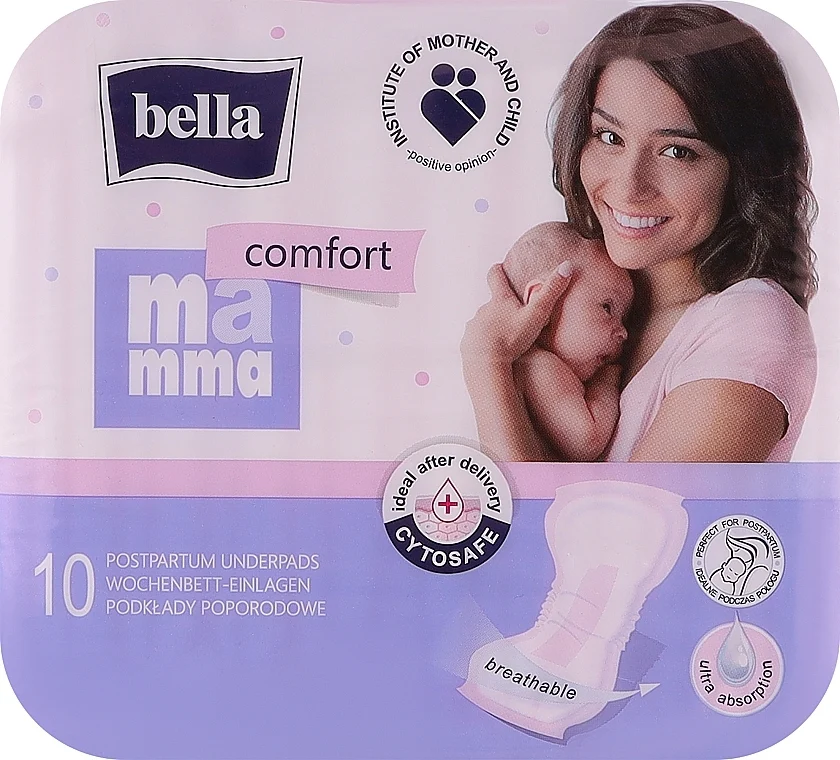 Assorbenti post parto Mamma Comfort, 10 pz