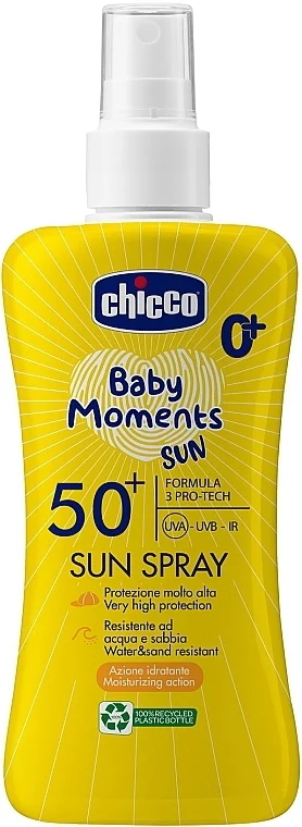 Spray solare SPF50+ per bambini