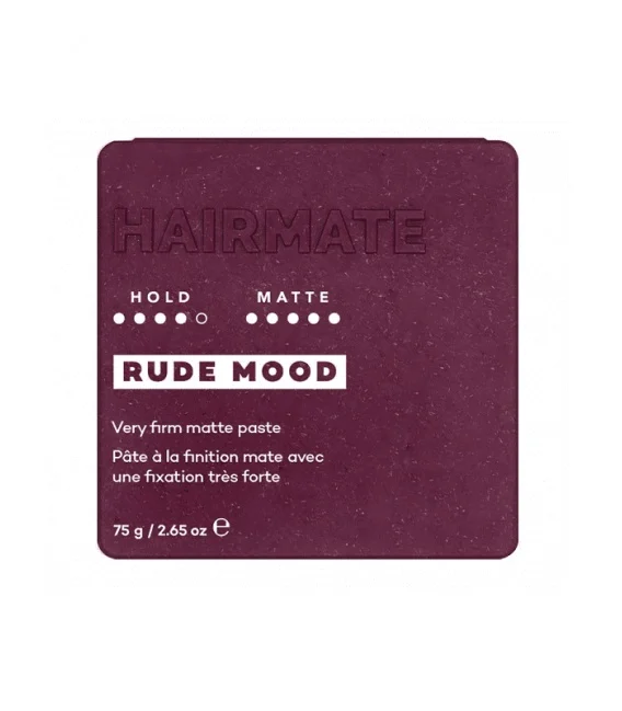 Hairmate Rude Mood Matte Finish Paste Very Strong Fix 75g