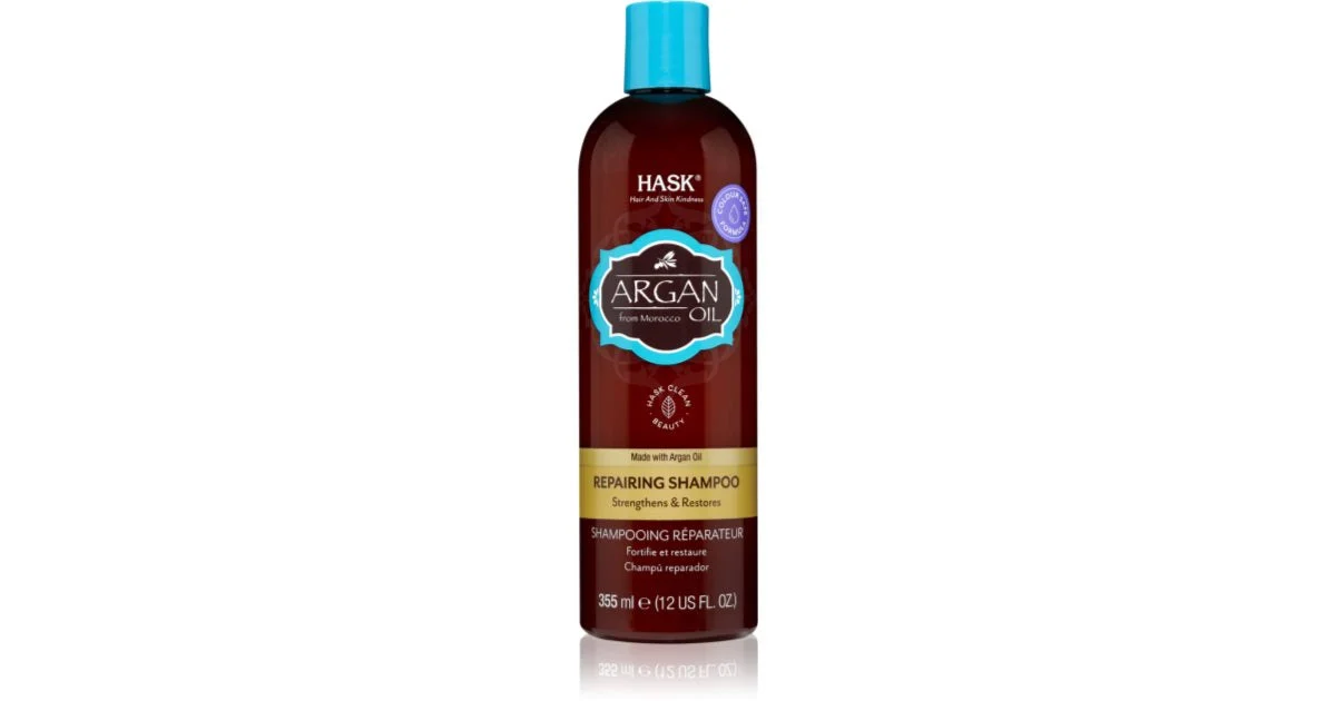 Olio riparatore di Hask Argan shampoo  355 ml