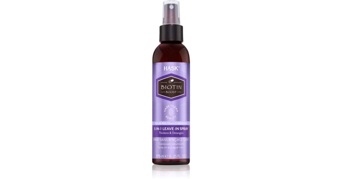 Hask Biotin Boost 5 in 1 Spray senza risciacquo 177 ml