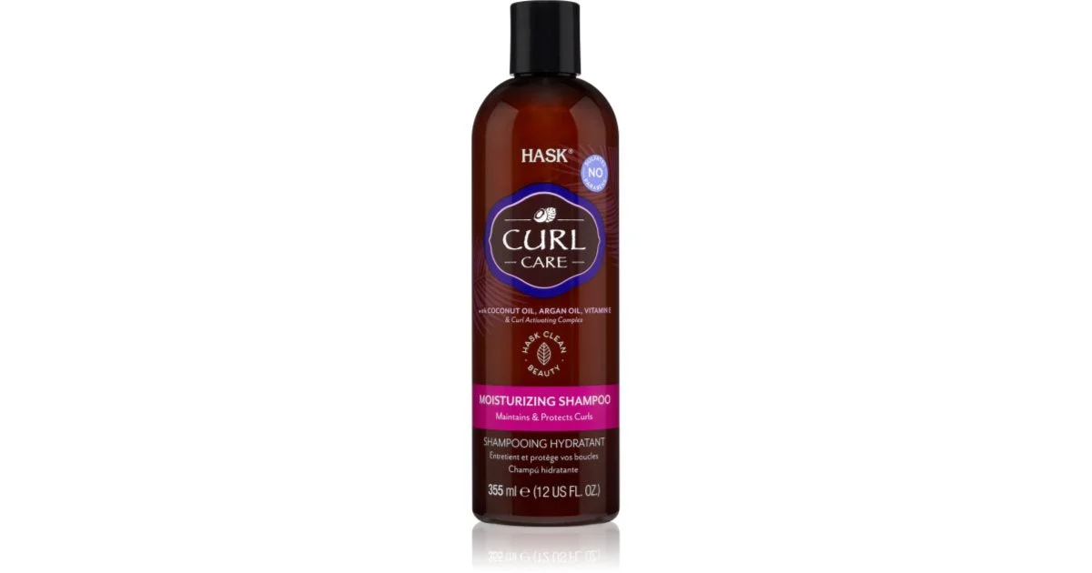Shampoo idratante Hask Cura ricci 355 ml